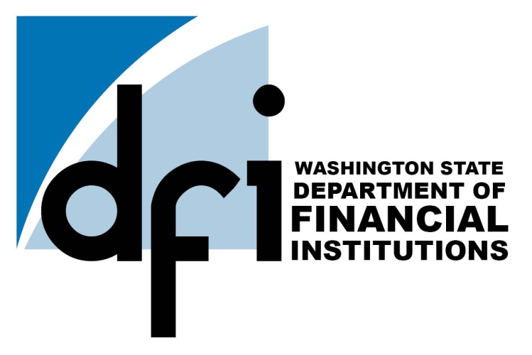 Washington State Department of Financial Institutions